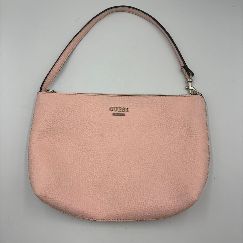 Guess Y2K Pink Faux Leather Shoulder Bag Kassie Hobo Bag